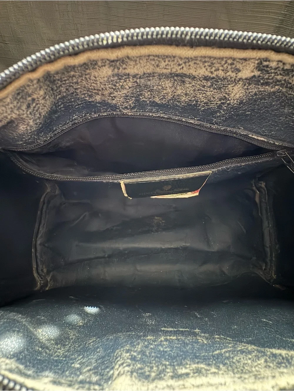 Vintage Gucci Navy GG Supreme Boston Bag - 1983 Archival Piece